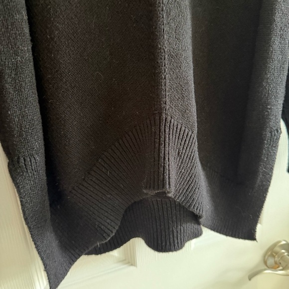 MAEVE ANTHROPOLOGIE Crystal High Neck Tunic Sweater Black XS - Picture 6 of 7